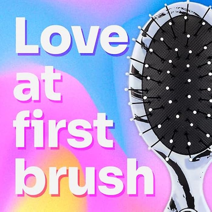 Wet Brush Mini Detangle-Watercolor Purple swirl NEW** - Image 3